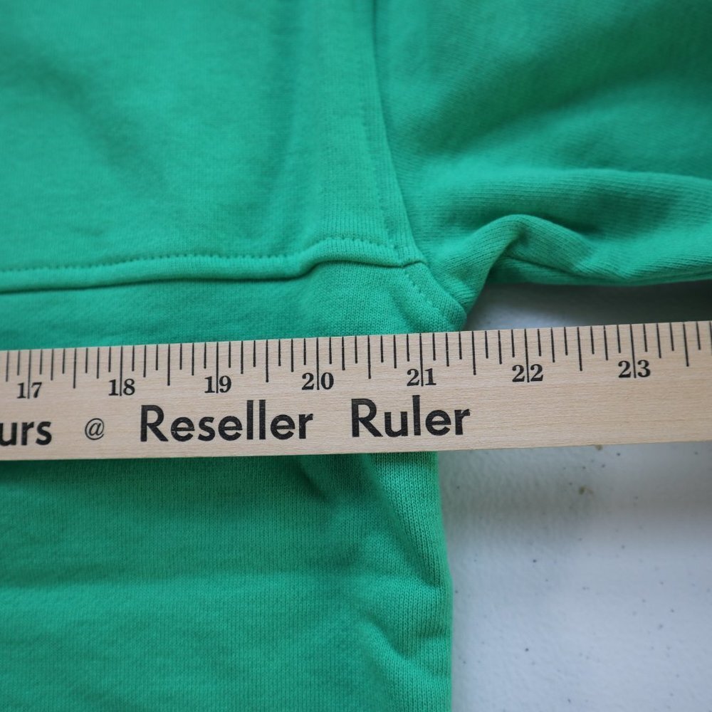 NEW EVERLANE The Track Organic Cotton Hoodie Bright Kelly Green Oversized  S - Picture 9 of 9